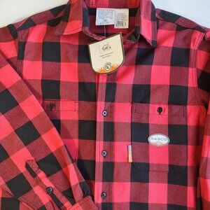 NEW Rasco Men's FR Cat 2 Long Sleeve Shirt Workwear Durable Large